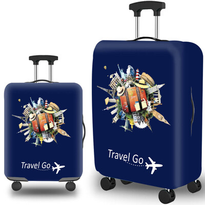 Husă de bagaje cu elasticitate ridicată pentru valiză Husă de protecție îngroșată, rezistentă la praf, lavabilă cu fermoar ascuns pentru 18-32 inci