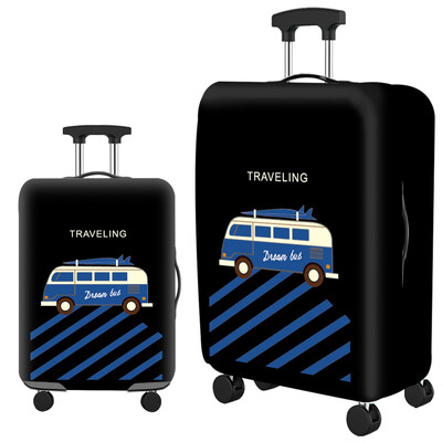 Husă de bagaje cu elasticitate ridicată pentru valiză Husă de protecție îngroșată, rezistentă la praf, lavabilă cu fermoar ascuns pentru 18-32 inci