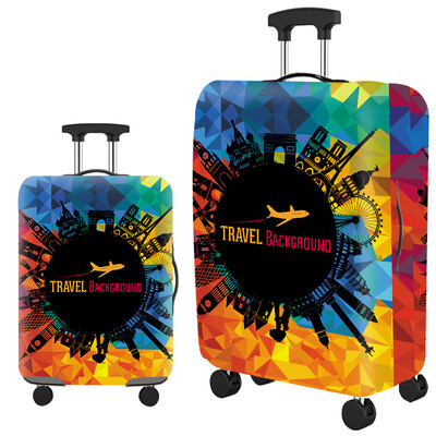 Husă de bagaje cu elasticitate ridicată pentru valiză Husă de protecție îngroșată, rezistentă la praf, lavabilă cu fermoar ascuns pentru 18-32 inci