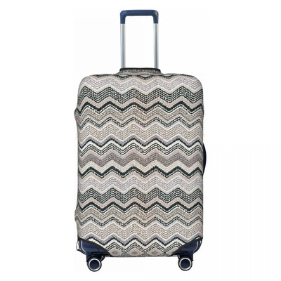 Personalizat, amuzant, modern, Twin Peaks, în zig-zag, husă pentru bagaje, lavabilă, huse pentru valiza de călătorie.