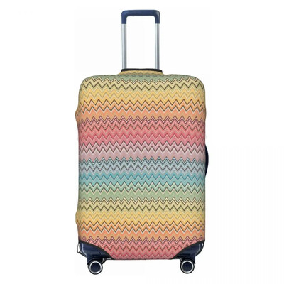 Personalizat, amuzant, modern, Twin Peaks, în zig-zag, husă pentru bagaje, lavabilă, huse pentru valiza de călătorie.