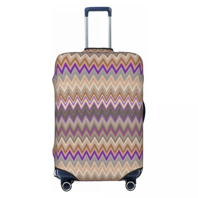 Personalizat, amuzant, modern, Twin Peaks, în zig-zag, husă pentru bagaje, lavabilă, huse pentru valiza de călătorie.