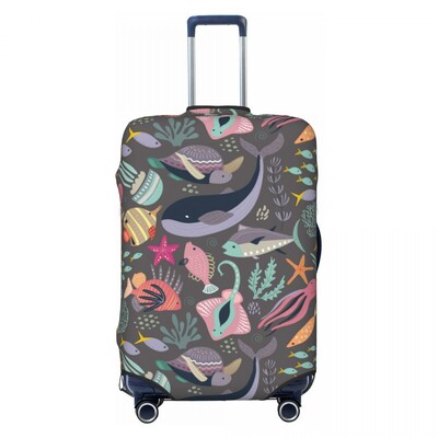 Husă pentru valiză Marine Life Model stea cu broasca țestoasă de vacanță Excursie de croazieră Practică pentru accesorii pentru bagaje Protector