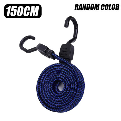 Snururi elastice elastice cu cârlig Curea elastică pentru bagaje rezistente antiderapante Coarda elastică plată pentru motociclete Biciclete Movin