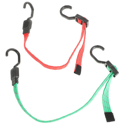 2 gab. āķa bagāžas virve Plakanas gumijas auklas ar āķiem Elastīgas smagas 5000X420X300CM kravas siksnas, karabīne