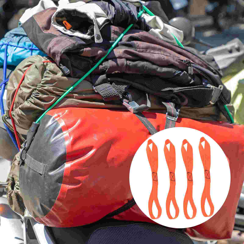 4 bucle scutere curele de cravată pentru motociclete Legarea curea strânsă Pp Bagaje Biciclete Clichet de tensiune pentru încărcare