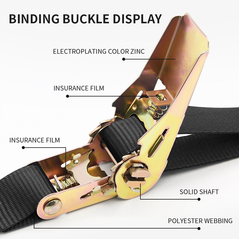 Kravas automobiļa stiprinājuma siksnas savilcējs Mazs sprūdrata savilcējs Pašbloķējošs virves savilcējs kravas iepakojuma un stiprinājuma siksna lidmašīnas siksna