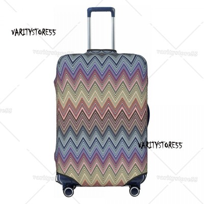 Husă personalizată pentru bagaje de călătorie cu imprimeu leopard, husă elastică pentru valiză din piele de animal, pentru 18-32 inci