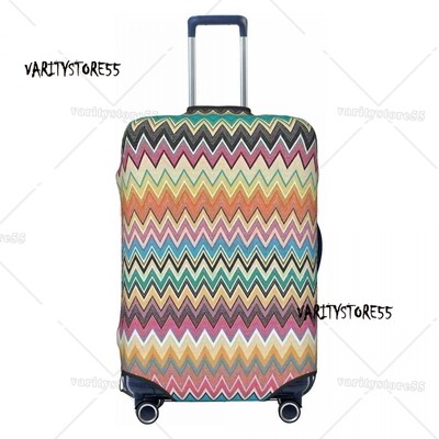 Husă personalizată pentru bagaje de călătorie cu imprimeu leopard, husă elastică pentru valiză din piele de animal, pentru 18-32 inci