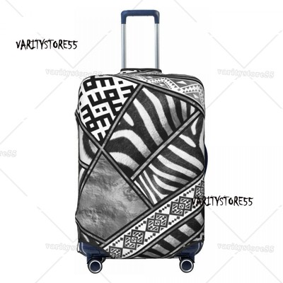 Husă personalizată pentru bagaje de călătorie cu imprimeu leopard, husă elastică pentru valiză din piele de animal, pentru 18-32 inci