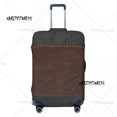 Huse de bagaje personalizate, amuzante, turcoaz, cu aspect texturat