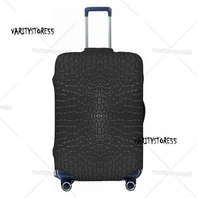 Huse de bagaje personalizate, amuzante, turcoaz, cu aspect texturat