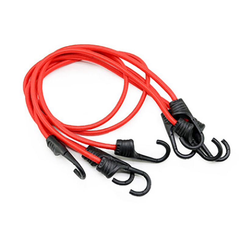 1gb elastīgas gumijas auklas bagāžas siksnas Virvju āķi stiepjas kaklasaite ārā