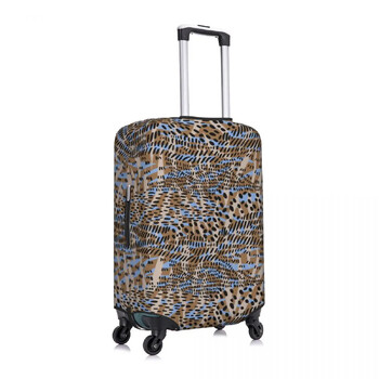 Κάλυμμα βαλίτσας Leopard Print Simple ριγέ Zebra Cruise Trip Protection Διασκεδαστική θήκη αποσκευών Χριστουγεννιάτικο δώρο