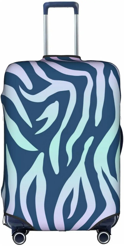 Navlaka za kovčeg Zebra dizajna Crno-bijele pruge Štitnik za putovanje na krstarenju Praktični pribor za prtljagu na odmoru