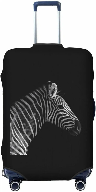 Navlaka za kovčeg Zebra dizajna Crno-bijele pruge Štitnik za putovanje na krstarenju Praktični pribor za prtljagu na odmoru