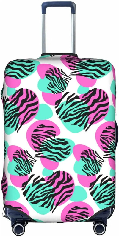 Navlaka za kovčeg Zebra dizajna Crno-bijele pruge Štitnik za putovanje na krstarenju Praktični pribor za prtljagu na odmoru