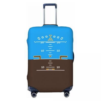 Avion personalizat inimă zbor avion cadou husă pentru bagaje valiză de călătorie elastică huse de protecție se potrivește 18-32 inch