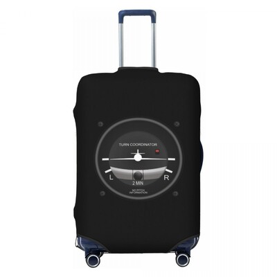 Avion personalizat inimă zbor avion cadou husă pentru bagaje valiză de călătorie elastică huse de protecție se potrivește 18-32 inch