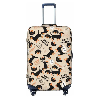 Κάλυμμα βαλίτσας γκράφιτι μόδας Pug Dog Cartoon Πρακτική προστασία ταξιδιού Αξεσουάρ αποσκευών Διακοπές