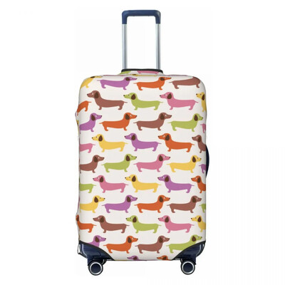 Κάλυμμα βαλίτσας γκράφιτι μόδας Pug Dog Cartoon Πρακτική προστασία ταξιδιού Αξεσουάρ αποσκευών Διακοπές