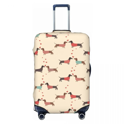 Κάλυμμα βαλίτσας γκράφιτι μόδας Pug Dog Cartoon Πρακτική προστασία ταξιδιού Αξεσουάρ αποσκευών Διακοπές