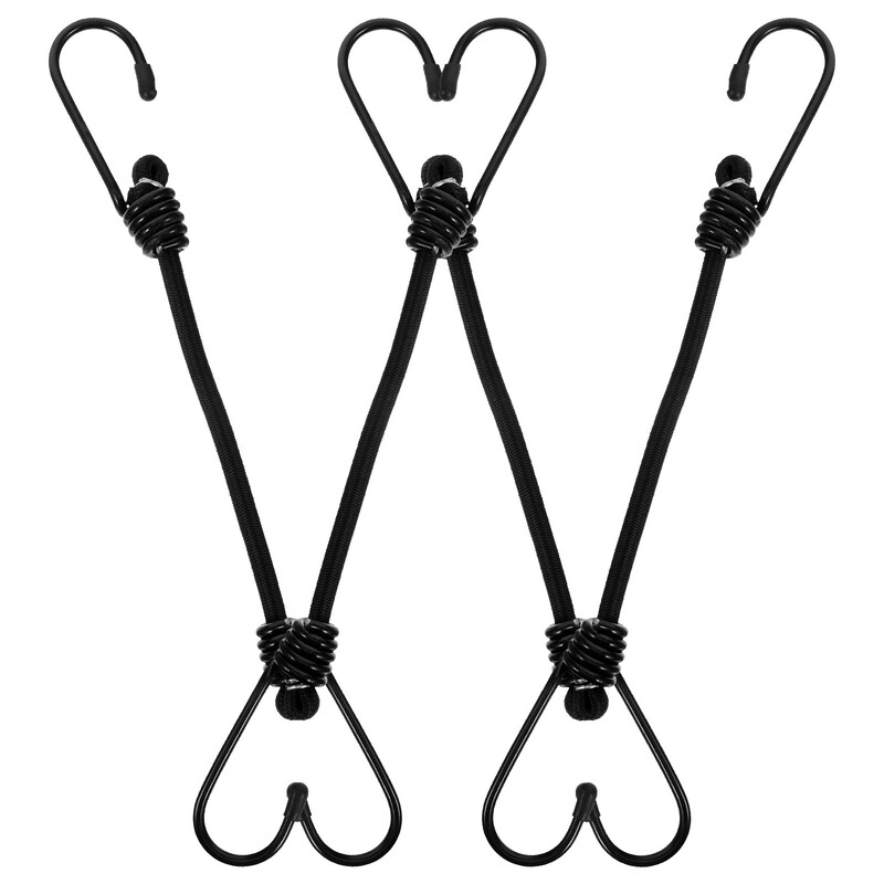 4 gab. Kravas siksna Velosipēda bagāžas siksnas Elastīga virve gumijas aukla Metāla gumijas auklas stiprinājuma lentu izstiepšanai