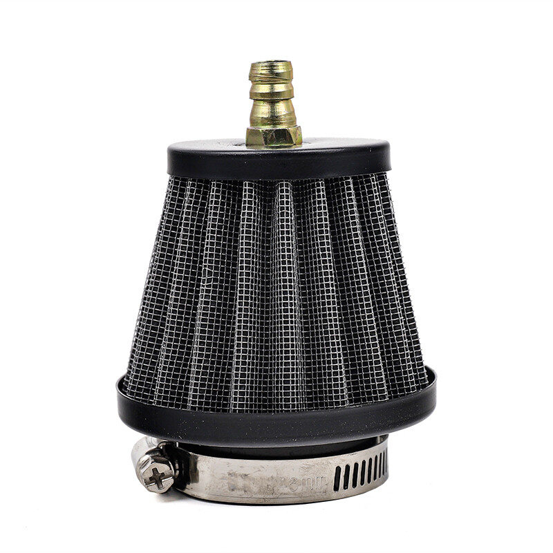 Δευτερεύουσα παροχή αέρα μοτοσικλέτας με ακροφύσιο φίλτρο αέρα καθαρότερο φίλτρο αναπνοής για GY6 Scooter 50-250cc ATV Quad Pit Dirt Bike