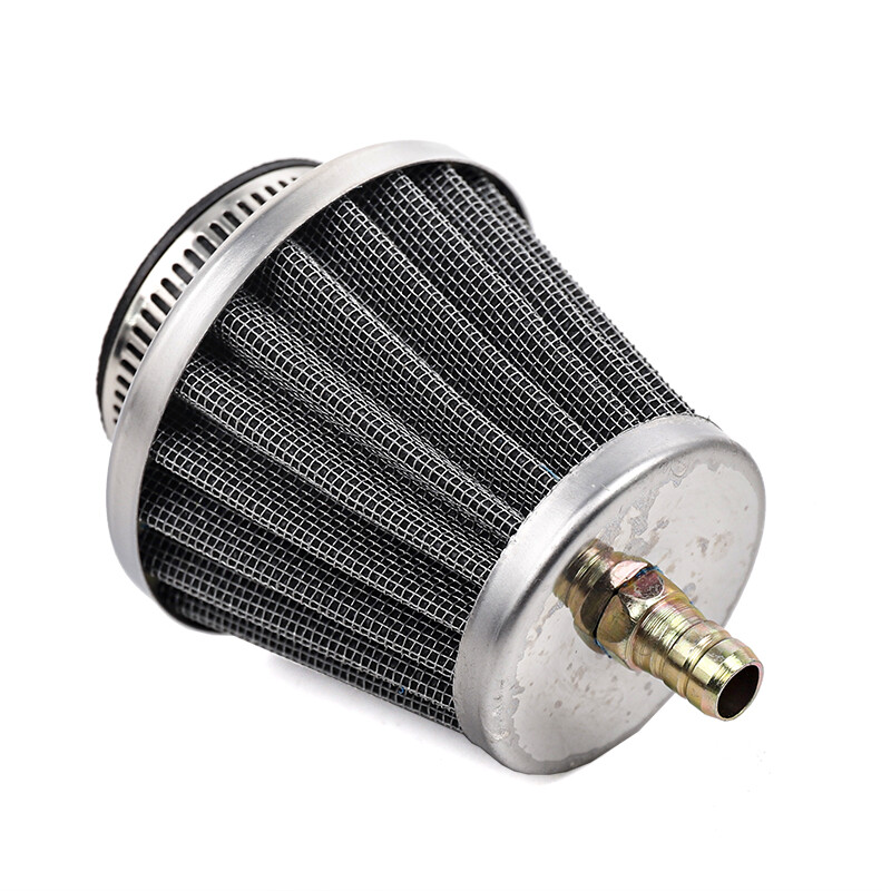 Δευτερεύουσα παροχή αέρα μοτοσικλέτας με ακροφύσιο φίλτρο αέρα καθαρότερο φίλτρο αναπνοής για GY6 Scooter 50-250cc ATV Quad Pit Dirt Bike