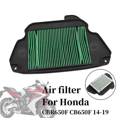 Mootorratta lisavarustuse suure vooluhulga õhufiltri sisselaskefilter Honda CBR650F CBR650FA CB650F CB650FA 2014 2015 2016 2017 2018 2019 jaoks