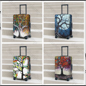 Lucky Tree Debela elastična zaštitna navlaka za prtljagu Zatvarač Odijelo za torbu Navlake za kofere Navlaka za kolica Putna