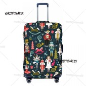 Spărgător de nuci personalizat dansator de balet husă pentru bagaje de călătorie, elastică, pentru valiză, pentru 18-32 inci