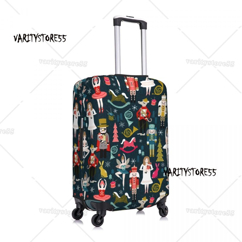 Spărgător de nuci personalizat dansator de balet husă pentru bagaje de călătorie, elastică, pentru valiză, pentru 18-32 inci