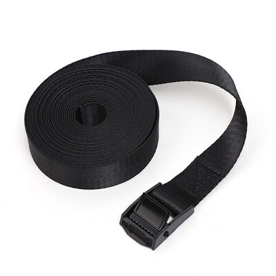 Auto pingutusnöör 5M*25mm sidumisrihm, tugev põrkrihm, pagasikott, pagasikinnitus metallpandlaga pukseerimisköie pingutiga