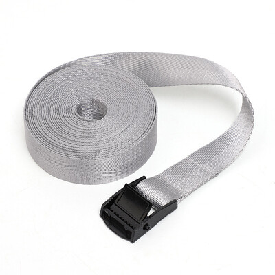 Auto pingutusnöör 5M*25mm sidumisrihm, tugev põrkrihm, pagasikott, pagasikinnitus metallpandlaga pukseerimisköie pingutiga