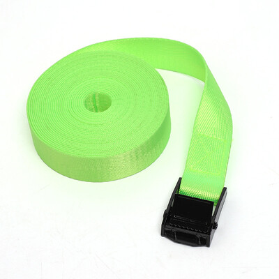 Auto pingutusnöör 5M*25mm sidumisrihm, tugev põrkrihm, pagasikott, pagasikinnitus metallpandlaga pukseerimisköie pingutiga