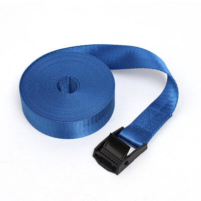 Auto pingutusnöör 5M*25mm sidumisrihm, tugev põrkrihm, pagasikott, pagasikinnitus metallpandlaga pukseerimisköie pingutiga