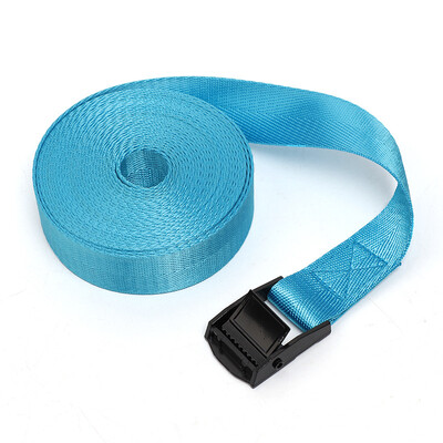 Auto pingutusnöör 5M*25mm sidumisrihm, tugev põrkrihm, pagasikott, pagasikinnitus metallpandlaga pukseerimisköie pingutiga