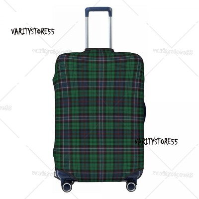 Husă pentru bagaje de călătorie în carouri alb-negru, lavabilă, cu tablă de șah, pentru valiză, pentru 18-32 inchi