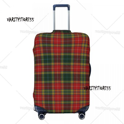 Husă pentru bagaje de călătorie în carouri alb-negru, lavabilă, cu tablă de șah, pentru valiză, pentru 18-32 inchi