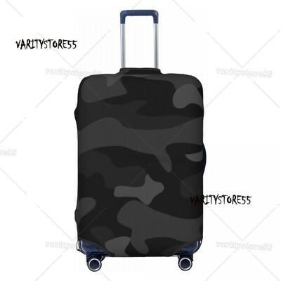Husă de bagaje personalizată cu camuflarea în deșert digitală, amuzantă, militară, de camuflaj, huse de protecție pentru valiză, costum pentru 18-32 inch