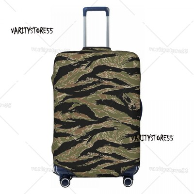 Husă de bagaje personalizată cu camuflarea în deșert digitală, amuzantă, militară, de camuflaj, huse de protecție pentru valiză, costum pentru 18-32 inch