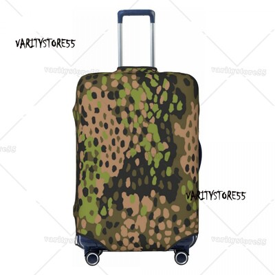 Husă de bagaje personalizată cu camuflarea în deșert digitală, amuzantă, militară, de camuflaj, huse de protecție pentru valiză, costum pentru 18-32 inch