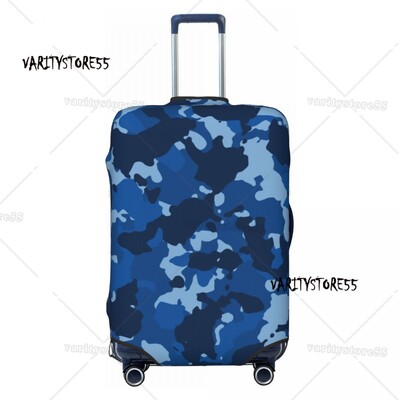 Husă de bagaje personalizată cu camuflarea în deșert digitală, amuzantă, militară, de camuflaj, huse de protecție pentru valiză, costum pentru 18-32 inch