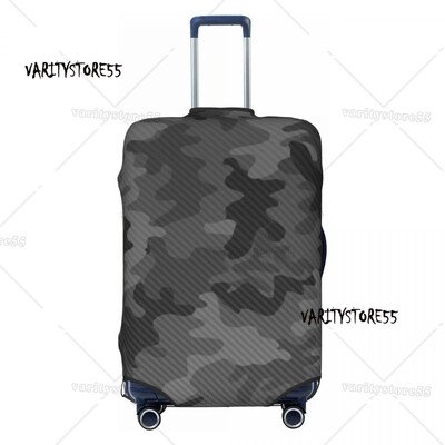 Husă de bagaje personalizată cu camuflarea în deșert digitală, amuzantă, militară, de camuflaj, huse de protecție pentru valiză, costum pentru 18-32 inch