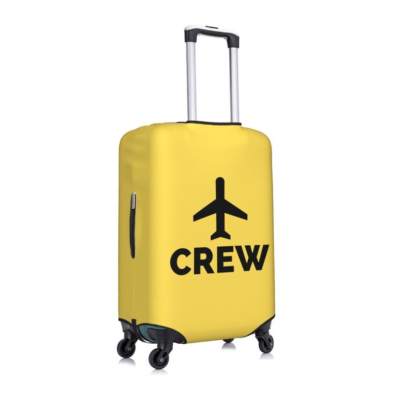 Husă de protecție personalizată pentru bagaje pentru echipaj de zbor pentru avion, avion amuzant, aviator, pilot, valiză de călătorie, husă de protecție pentru 18-32 inch