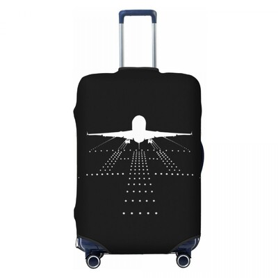 Husă personalizată pentru valiză de camuflaj pentru avion, lavabilă, avion de aviație, pilot, bagaje, huse de protecție pentru 18-32 inch