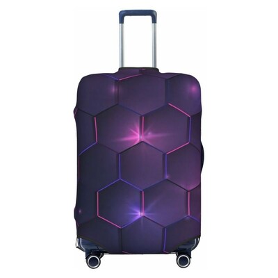 Model în fagure, husă de protecție elastică groase pentru bagaje, costum cu fermoar, pentru geanta de 18-32 inci, huse pentru valiză, cărucior de călătorie