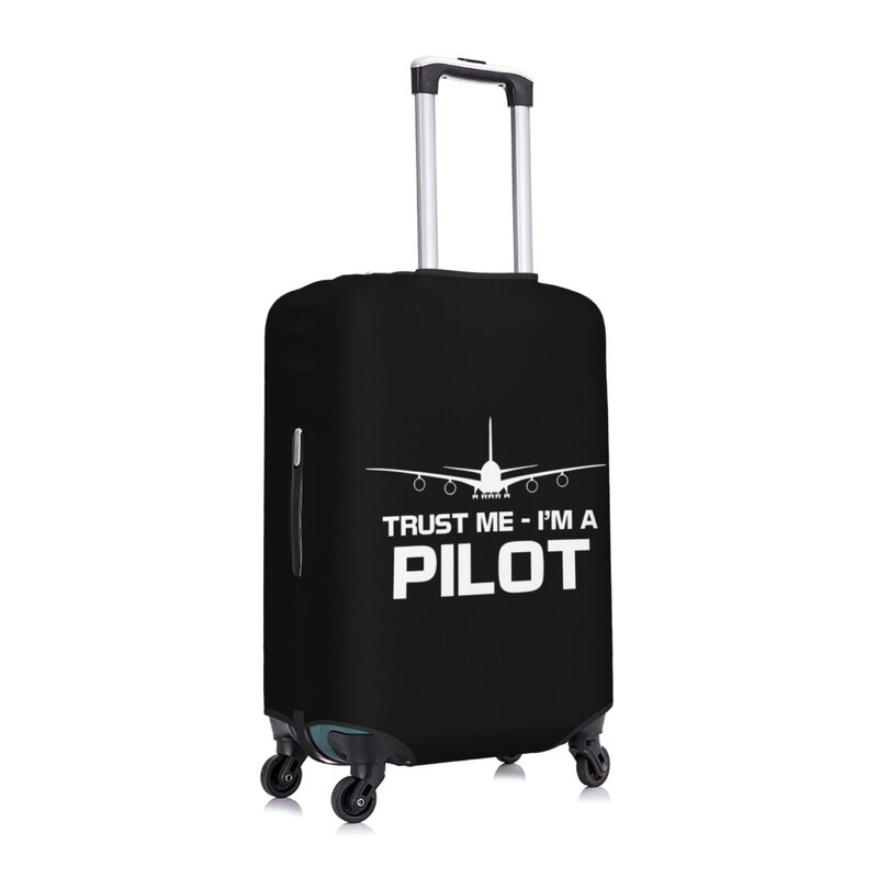 Custom Trust Me IM A Pilot Husă pentru bagaje Avion care zboară Avion Cadou Aviație Huse de protecție pentru valiză Costum pentru 18-32 inch