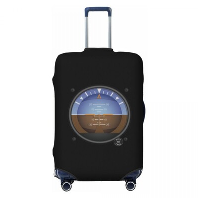 Instrumente de aviație personalizate Husă pentru bagaje Avion amuzant Pilot Aviator Cadou Valisă Protectoare Acoperi costum pentru 18-32 inch